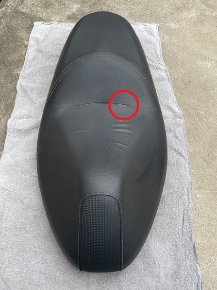 マジェスティS純正シート_現状破れなし/交換に_SG28J/S-MAX ヤマハ