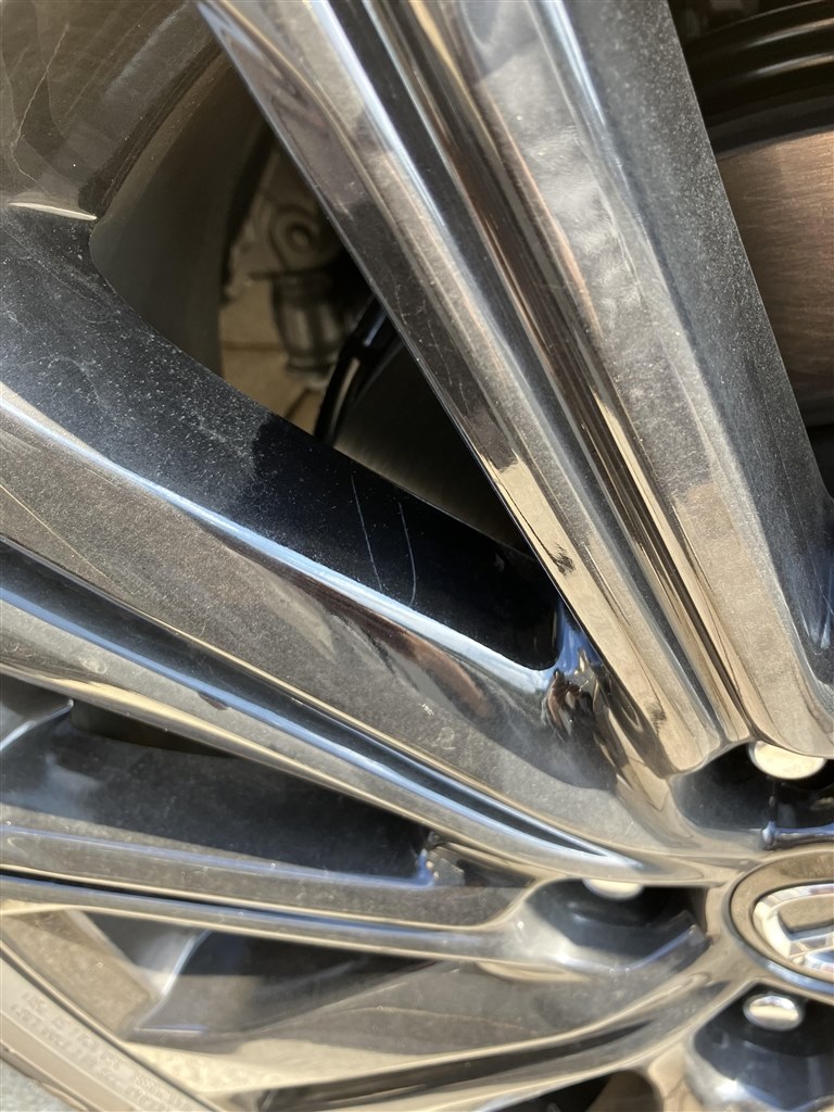 スポーツアピアランス ブラックホイールの傷について』 マツダ CX-8