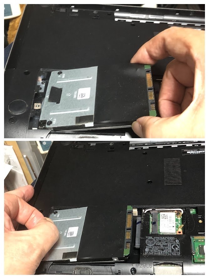 SSDが基板に差せないのですが』 Dell Inspiron 14R プレミアム