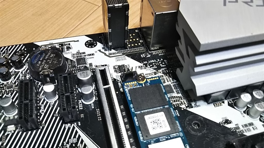 M.2 SSDが取付できない』 ASRock B760M Steel Legend WiFi の