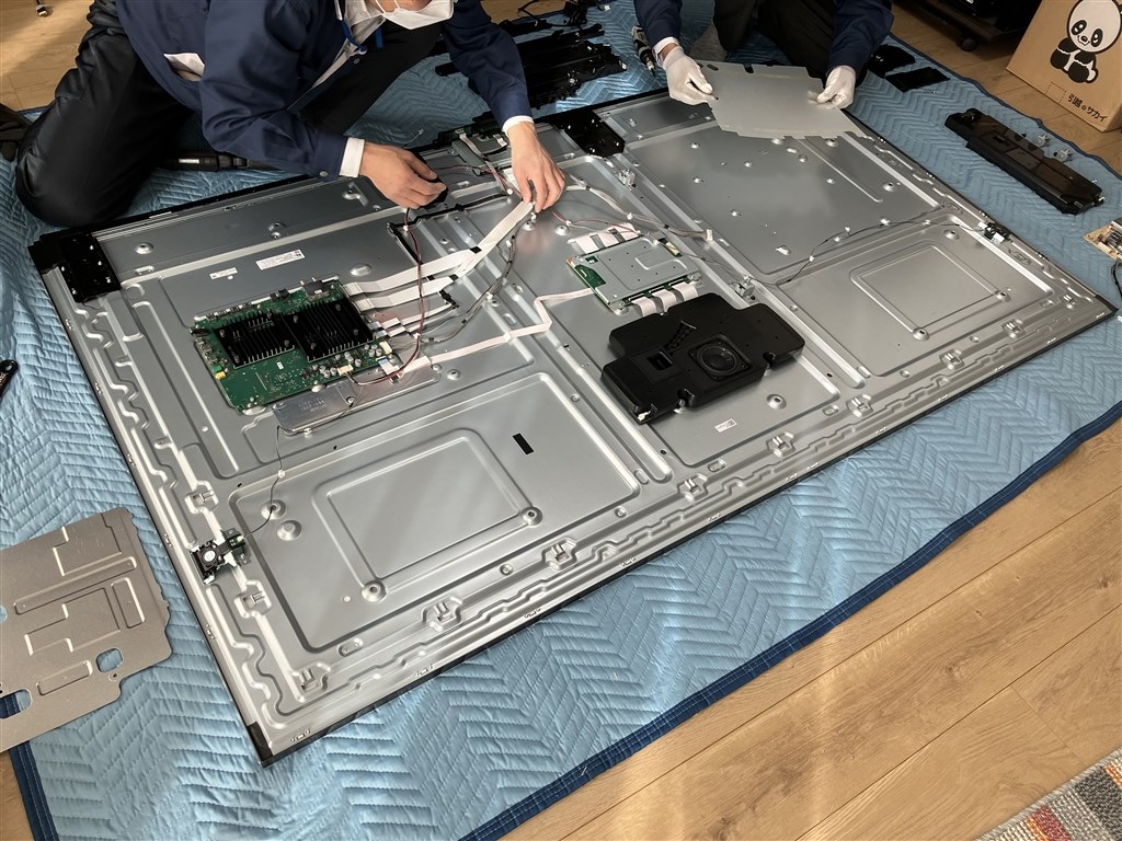 画面にドットのような模様が気になります。』 SONY BRAVIA XRJ 画面にドットのような模様が気になります。』 SONY BRAVIA XRJ