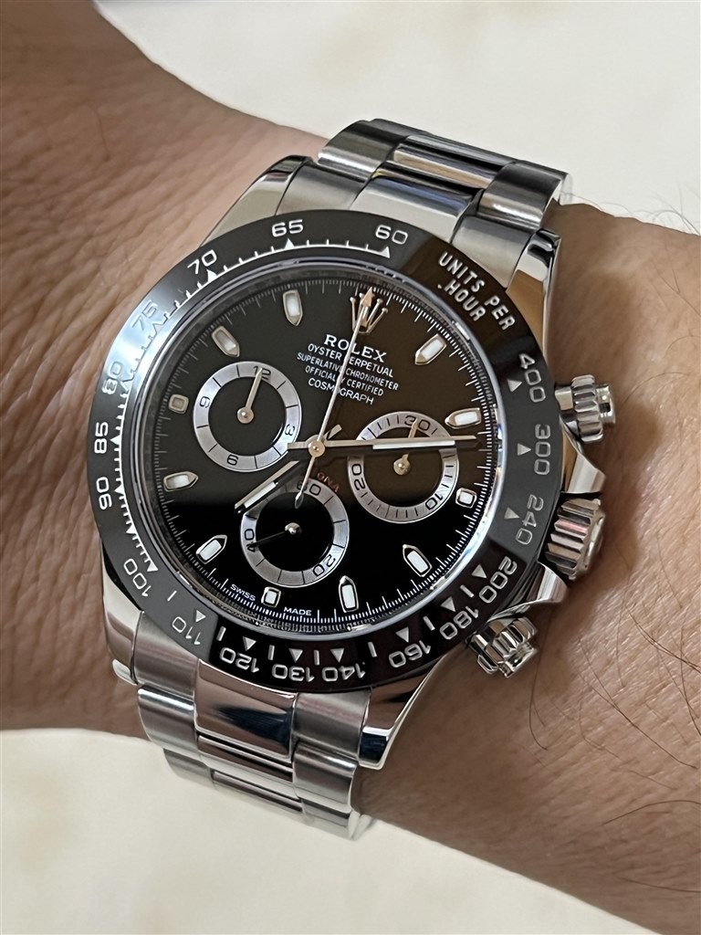 貯金を時計に変えるべきか』 ロレックス コスモグラフ デイトナ