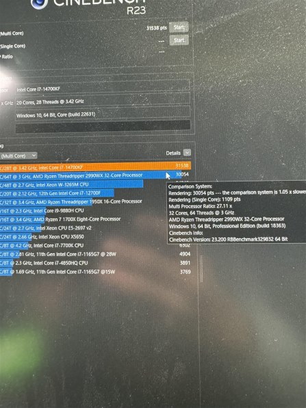 インテル Core i7 14700K BOX投稿画像・動画 - 価格.com