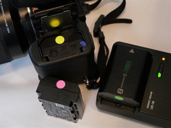 バッテリー残量があるのに充電ランプが点滅』 SONY α7C II ILCE-7CM2