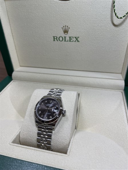 ロレックス　デイトジャスト79173G グレー 10Pダイヤ ジュビリーブレス 79173G グレープリントコンピューター ROLEX（ロレックス