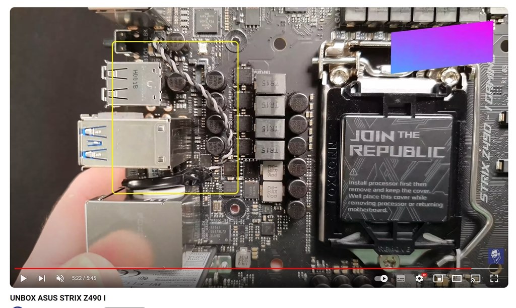 ボタン電池の場所についての質問です』 ASUS ROG STRIX Z490-I
