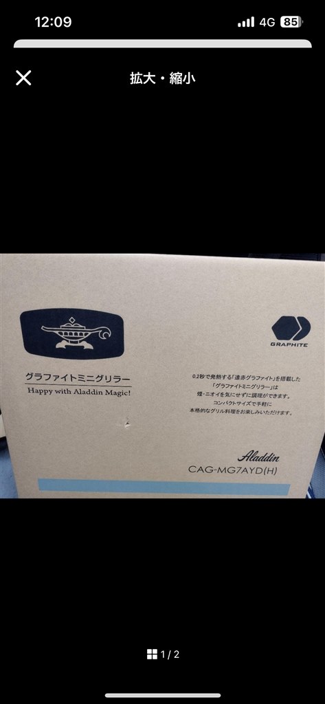 グリーンとグレー』 日本エー・アイ・シー Aladdin グラファイト