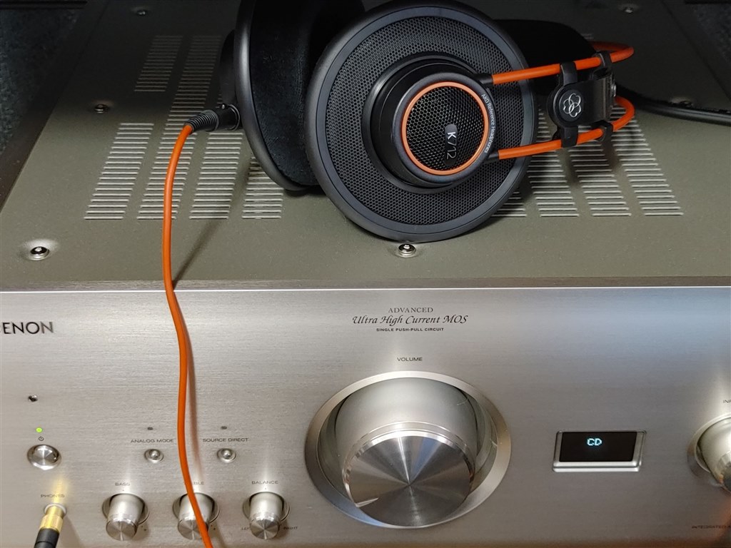 ヘッドホンの出力とその改善について』 DENON PMA-2500NE の