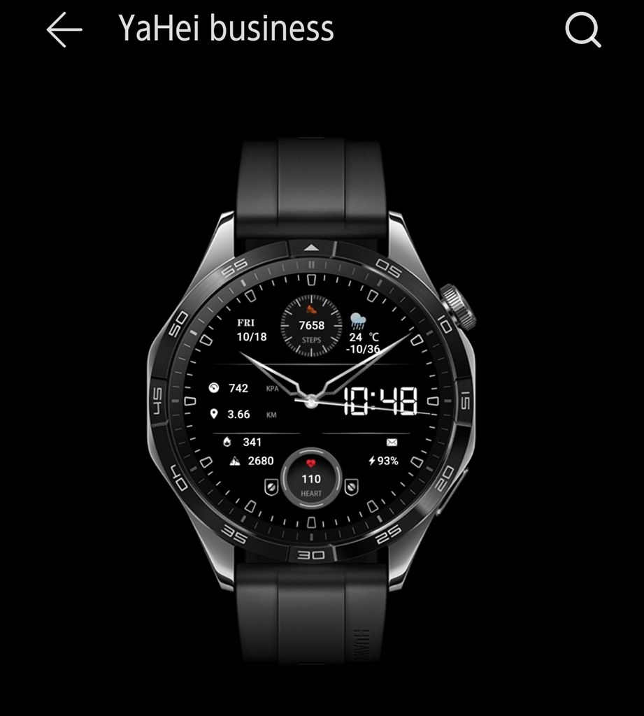 お使いのウォッチフェイスは、どれですか？』 HUAWEI HUAWEI WATCH GT