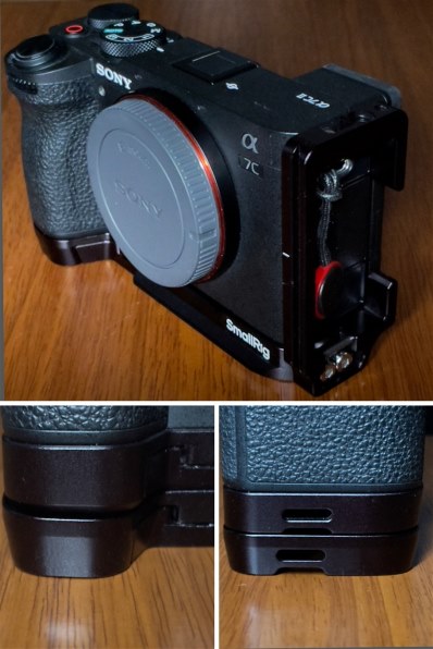 【美品】 SONY α7C Ⅱ ボディ ブラケット付き Smallrig L型ブラケット』 SONY α7C II ILCE-7CM2 ボディ の