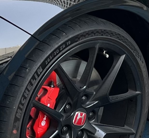 ホンダ シビック　タイプR FL-5 純正　ホイール　タイヤ付き　B ホンダ シビック タイプR FL-5 純正 ホイール タイヤ付き B 楽天