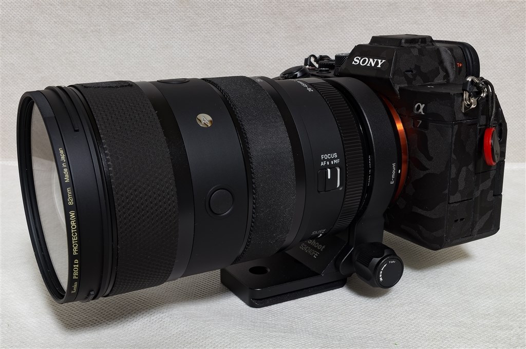28-45mm F1.8 DG DNに使用できる三脚座』 シグマ 28-45mm F1.8 DG DN