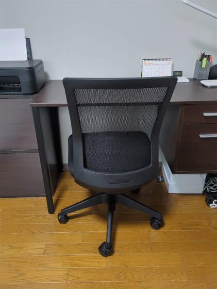 IRIS シンフォートチェア背メッシュ ブルー SFN-46M0-M-BL