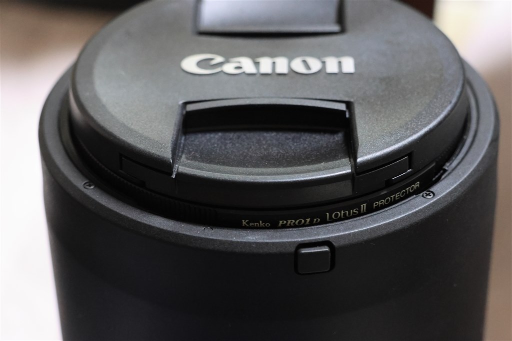 レンズ(ズーム) RF100-400 F5.6-8 IS USM フィルターを着けるとフードが着きません』 CANON RF200-800mm