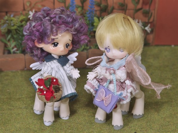 可愛いビスクドール　お花摘み　ピンクドレス white rose作 ⁄グーグリーboxセット | 人形（Doll） | timeroman-shop