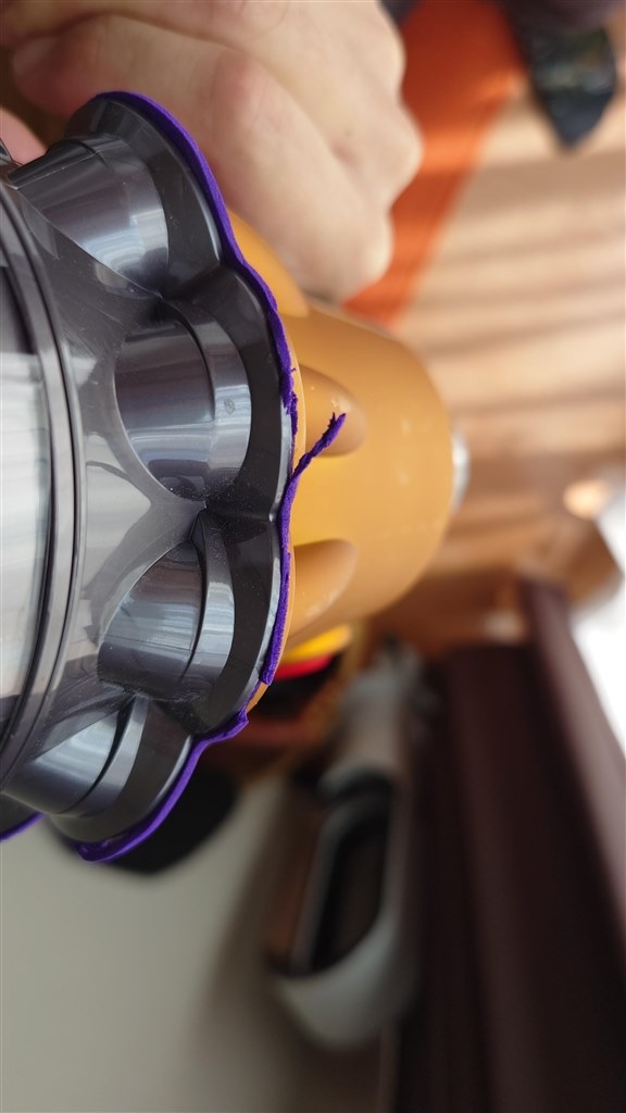 パッキン?がちぎれてくる』 ダイソン Dyson V12 Detect Slim パッキン?がちぎれてくる』 ダイソン Dyson V12 Detect Slim