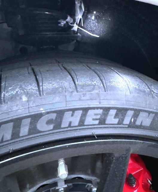 納車外し】シビックタイプR 純正タイヤホイール③ 納車時はご注意 