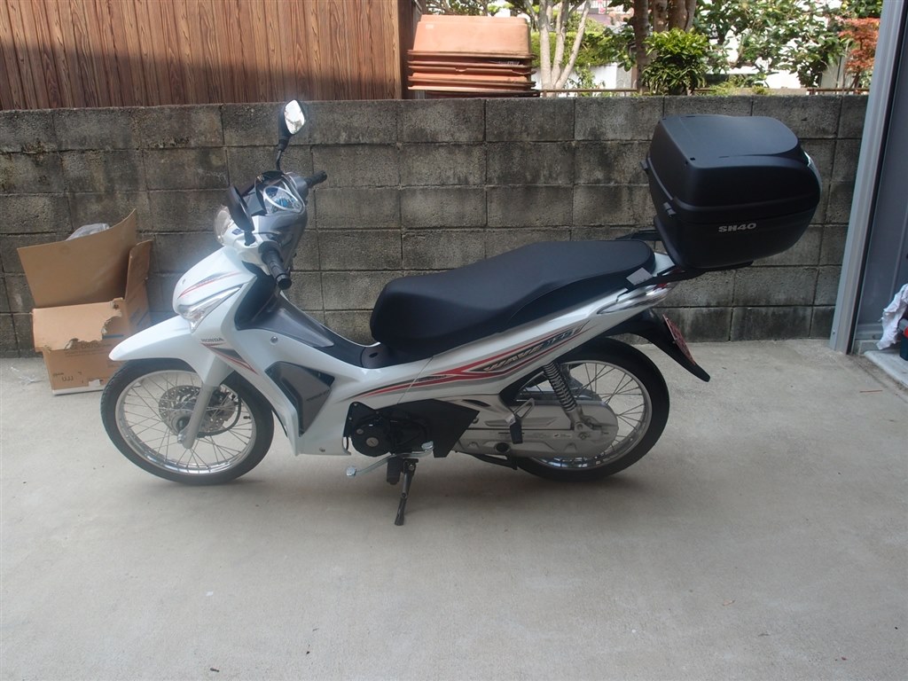 wave125 オファー サイドバッグ