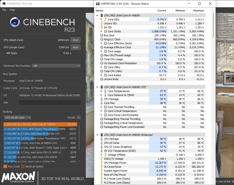 14900K microcode 更新させてみました。』 インテル Core i9 14900K
