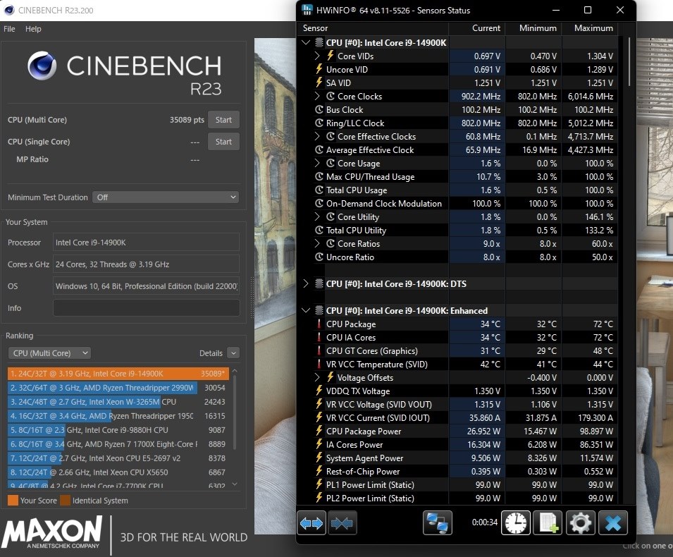 14900K microcode 更新させてみました。』 インテル Core i9 14900K