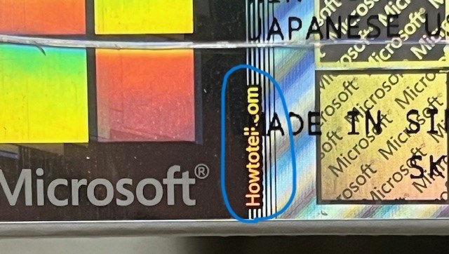 USBメモリのホログラム』 マイクロソフト Windows 11 Home 日本語版 の