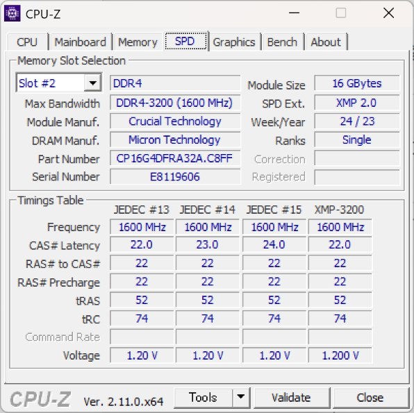 レディ　別の専用頁から連絡 crucial CP2K16G4DFRA32A [DDR4 PC4-25600 16GB 2枚組]投稿画像・動画