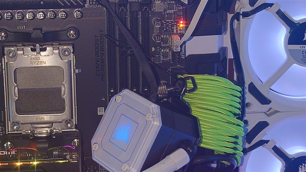 BIOSの更新が止まりせん…』 MSI MAG X670E TOMAHAWK WIFI の
