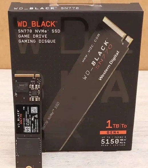 WD_BLACK SN770 1TB m.2 SSD ヒートシンク付き 1TB WD_BLACK SN770 NVMe™ SSD | Sandisk