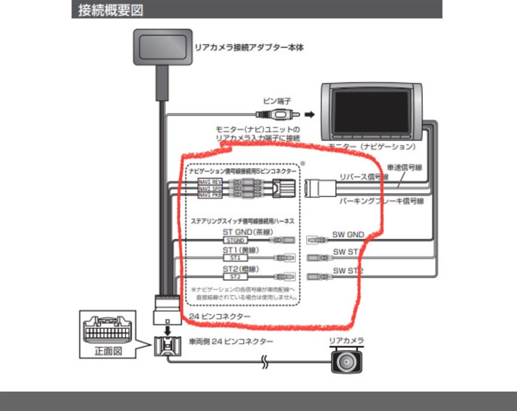 純正バックカメラの取付けで』 ダイハツ タント ファンクロス の