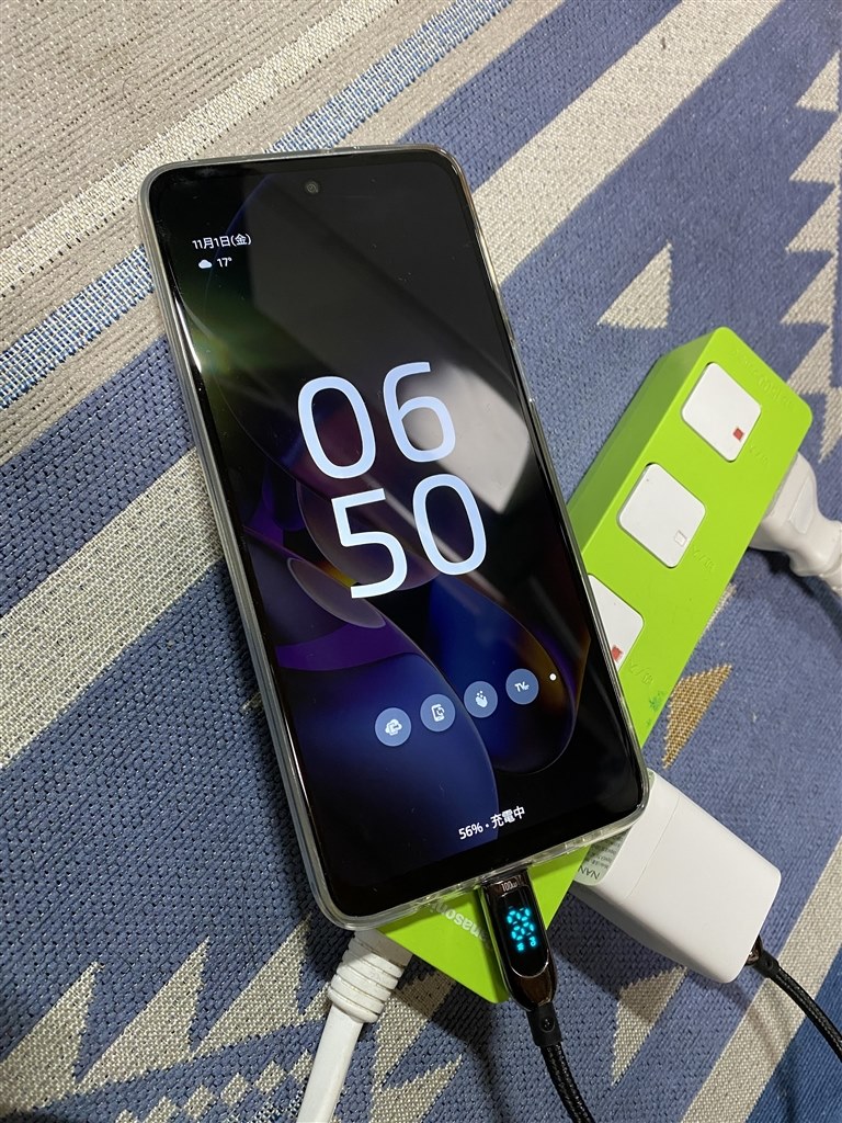 急速充電に対応してるはずなのに…』 MOTOROLA moto g64y 5G ワイ 