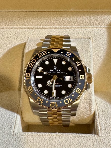 Rolex GMT Master II 126713GRNR Zombie Bi-Metal Watch