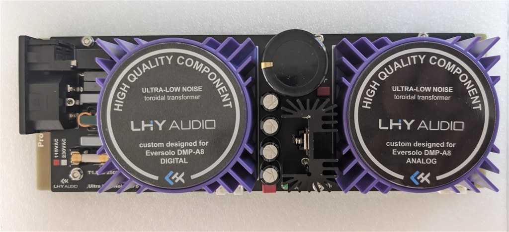 DMP-A8のLinear power supply kit install.』 Zidoo Technology