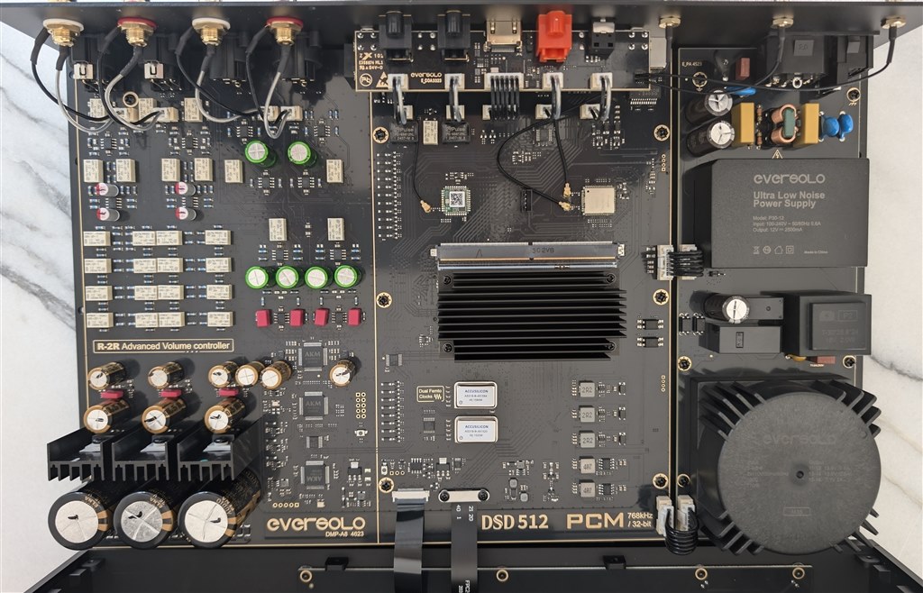 DMP-A8のLinear power supply kit install.』 Zidoo Technology