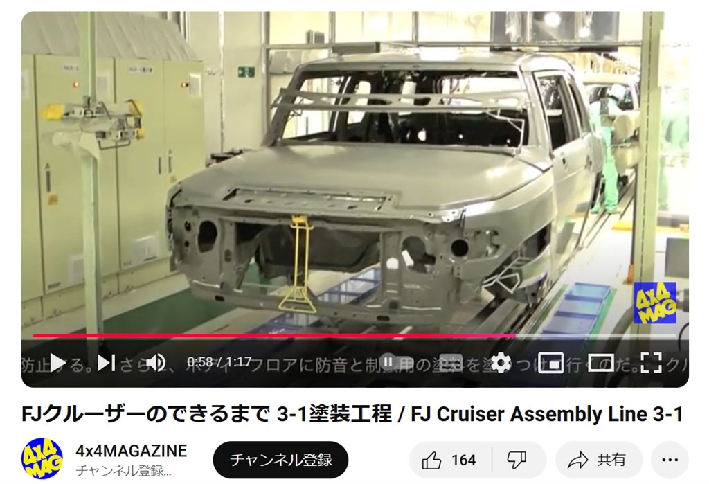 ボンネットの中の塗装』 トヨタ ランドクルーザー250 2024年