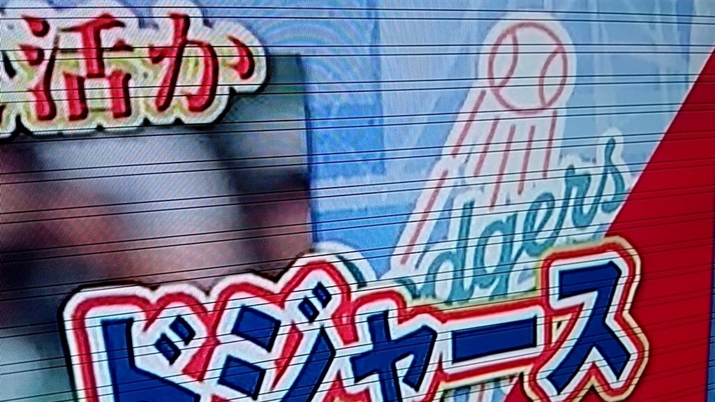 画面全体に均等間隔で横線発生』 パナソニック VIERA TH