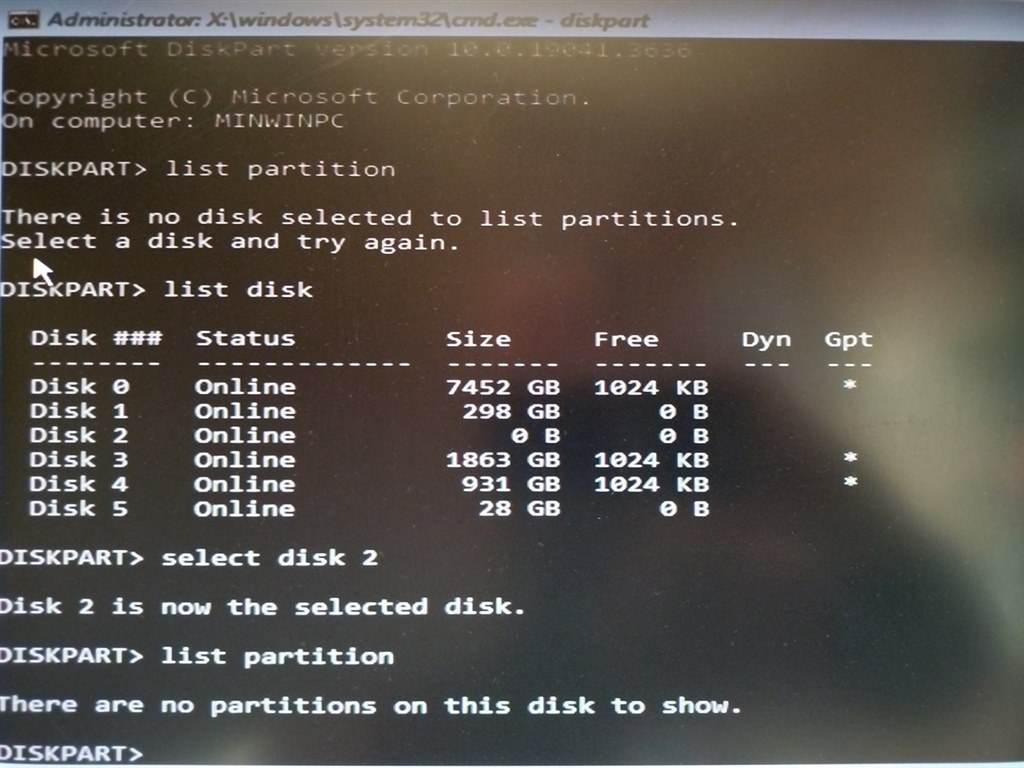 Windowsが古いOS入りのSSDを認識しません』 クチコミ掲示板