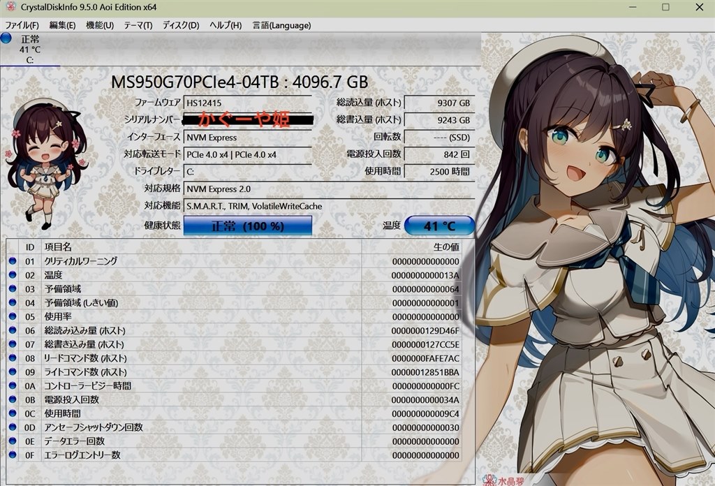 一般的なM.2SSDのエラー数』 クチコミ掲示板 - 価格.com