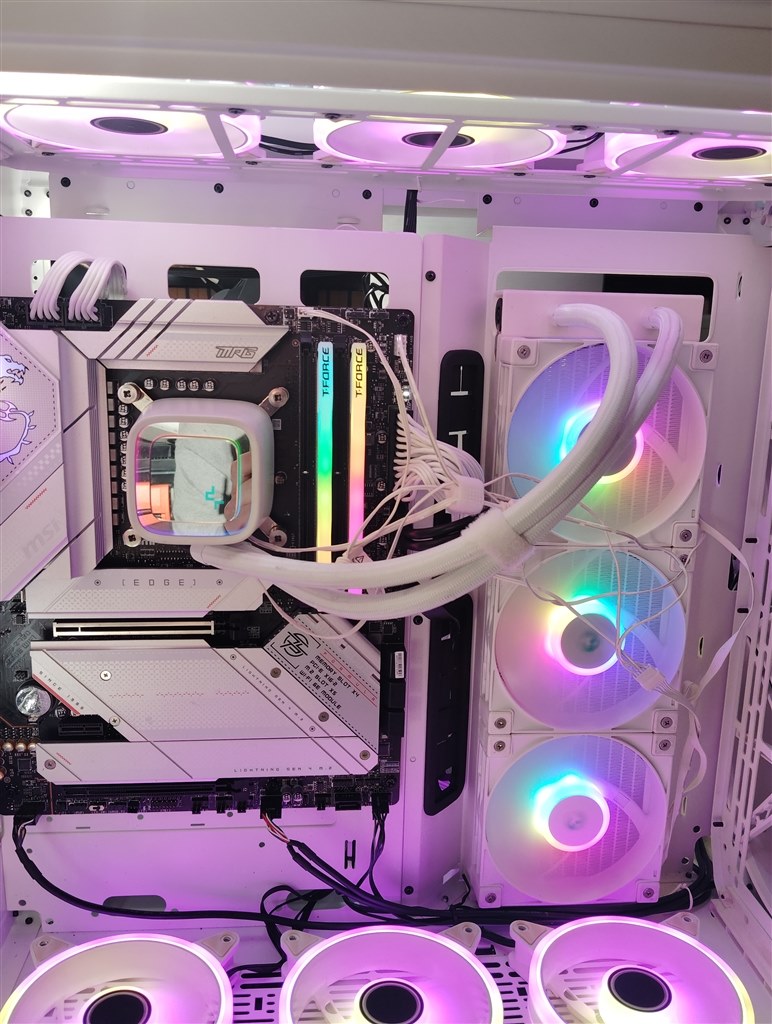 ラジエーターとファンのケースへの取り付けについて』 ASUS PRIME LC