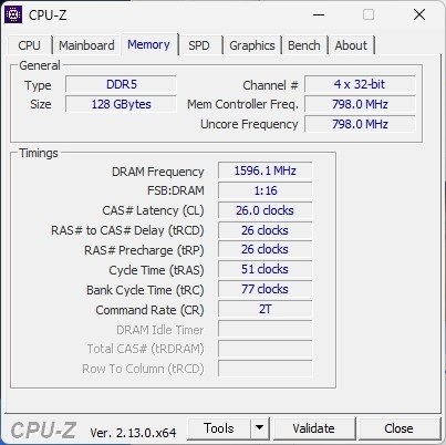 crucial CP2K32G56C46U5 [DDR5 PC5-44800 32GB 2枚組]投稿画像