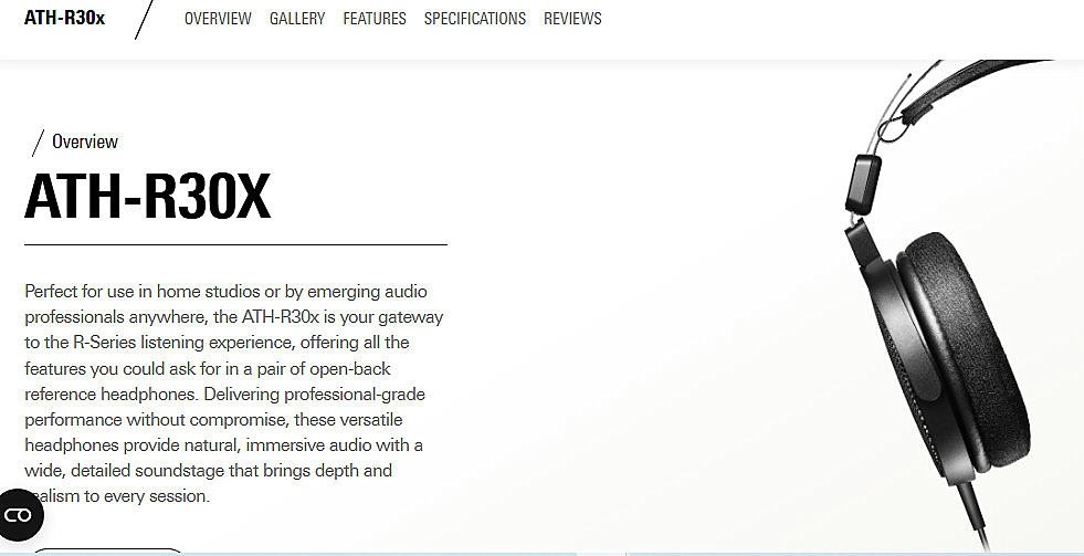 リファレンス用の新製品』 オーディオテクニカ ATH-M50x のクチコミ