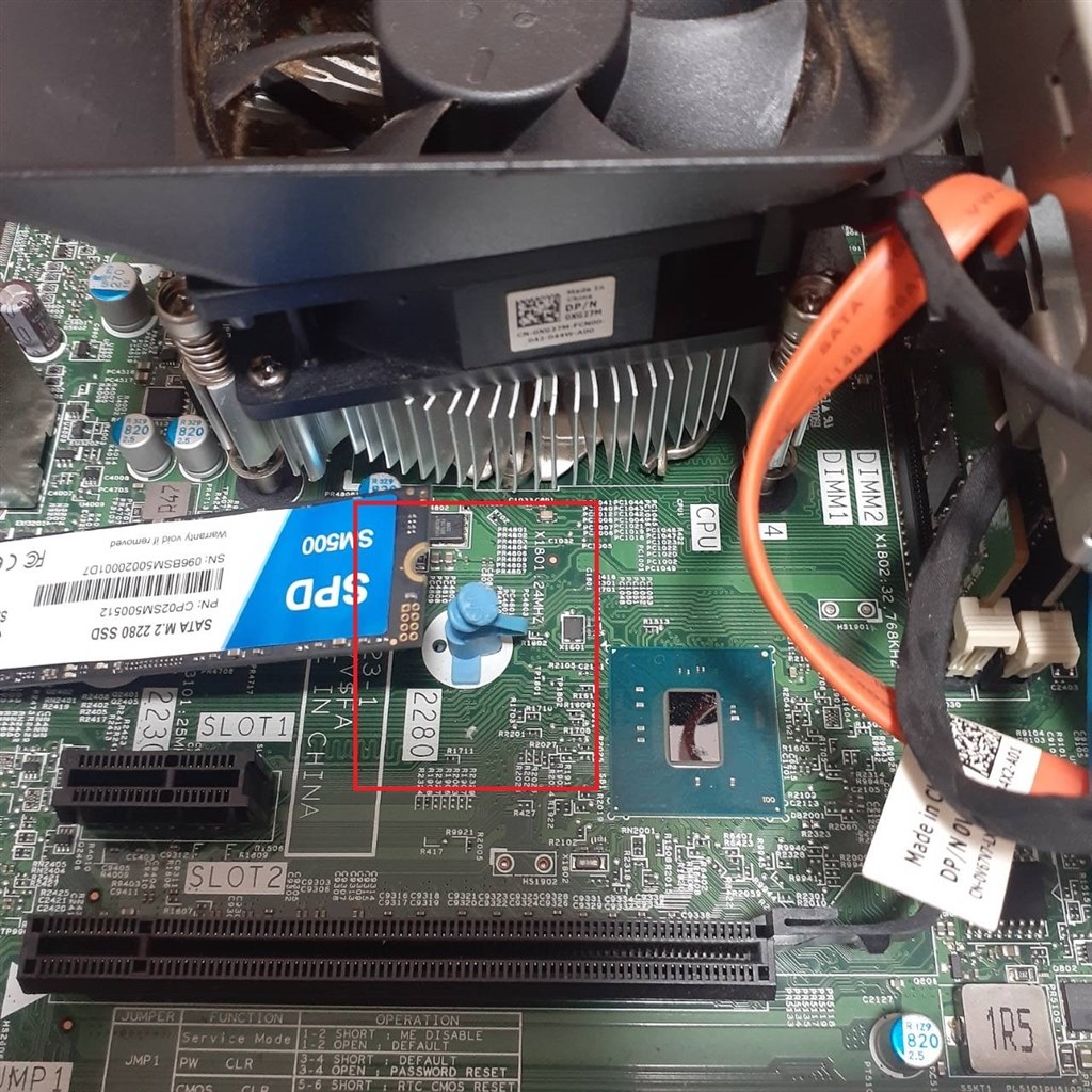 SSD固定用 青い留め具(ワンタッチプッシュピン?)が硬すぎて SSD固定用 青い留め具(ワンタッチプッシュピン?)が硬すぎて