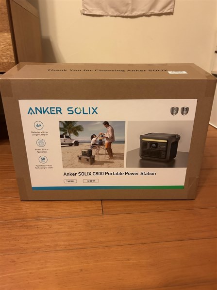 新品 未使用 Solix C800 Plus ダークグレー Anker ANKER Solix C800 Plus Portable Power Station A17545Z1