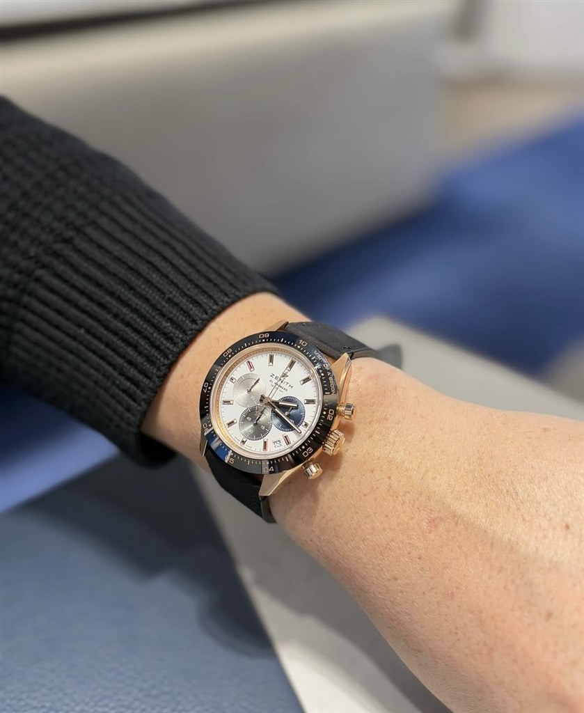 s*a様 ZENITH 純正Dバックル　16mm クロノマスタースポーツスポーツ 初めての金無垢』 ゼニス クロノマスター スポーツ 18.3100.3600/69