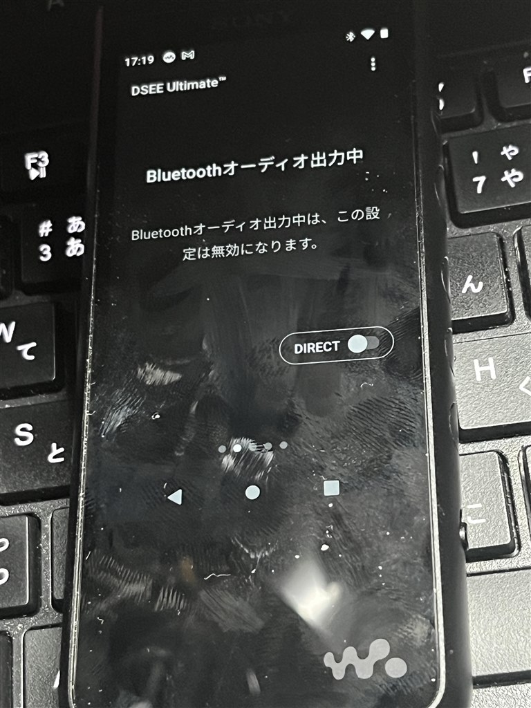 Bluetoothでのdsee出力について』 SONY NW-ZX507 [64GB] の