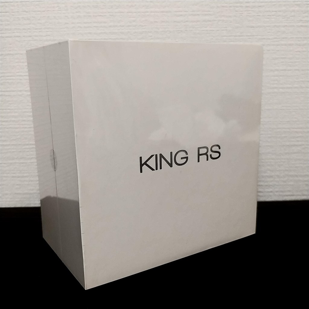 TFZ　KING　RS　シルバー　新品未開封 TFZ KING RS」 ナノゴールド振動版を採用した「第4世代