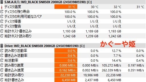 WESTERN DIGITAL WD_Black SN850X NVMe SSD WDS400T2X0E投稿画像