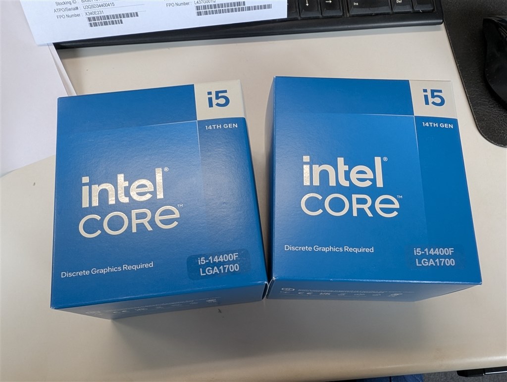 Intel Core i5-14400f CPU 本体 箱無し インテル Core i5 14400F BOX 価格比較 - 価格.com