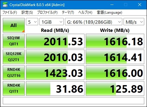 キオクシア EXCERIA G2 SSD-CK1.0N3G2/J [ブラック]のクチコミ