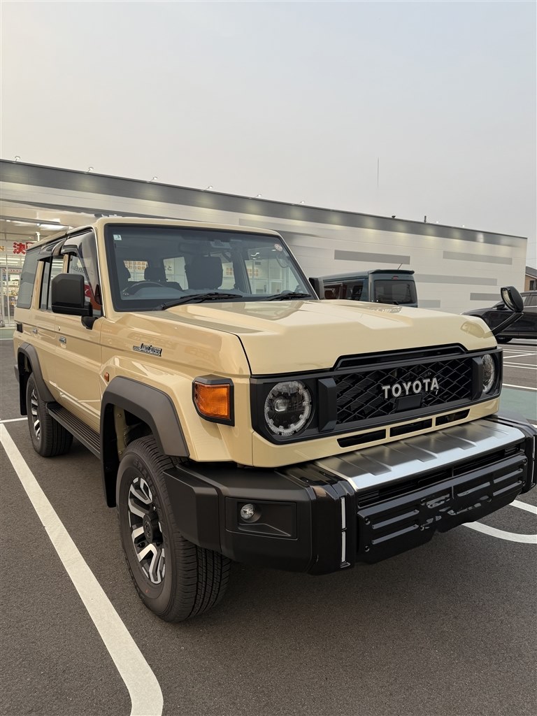 抽選販売当たったので契約してきました』 トヨタ ランドクルーザー70