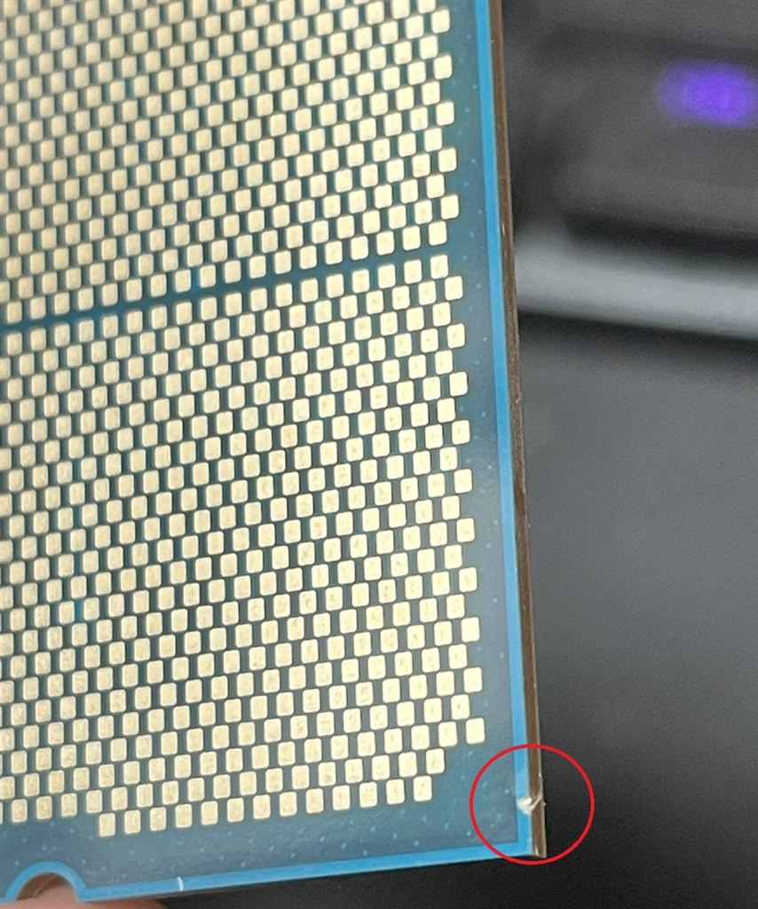 裏の左下に目立つ傷あり CPU 側面・裏面 傷について』 クチコミ掲示板 - 価格.com